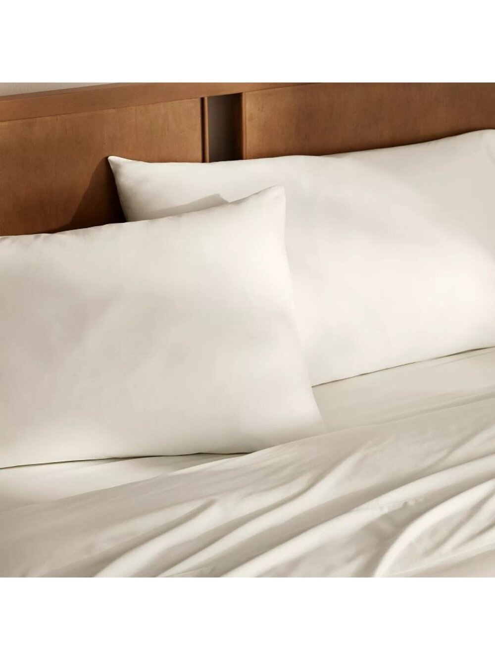 NWT Boll & Branch Signature Cotton Hemmed Sheet Set Cream Size Cal King